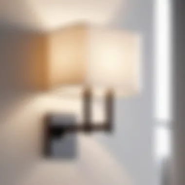 Sleek Design for Minimalist Settings Minimalist bedroom sconces highlighting simplicity