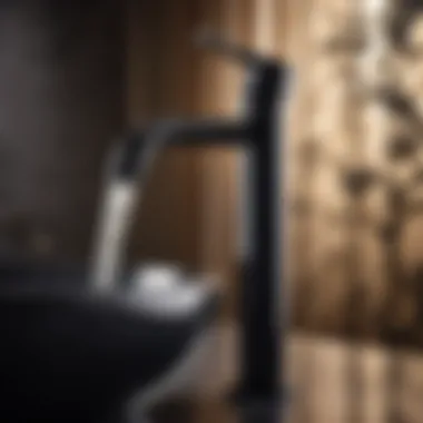 Minimalist Black Bathroom Faucet