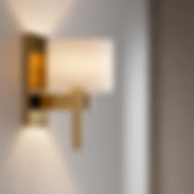 Sleek Simplicity: Enhancing Your Bedroom with a Minimalist Brass Sconce Minimalist Brass Sconce for Bedroom Decor