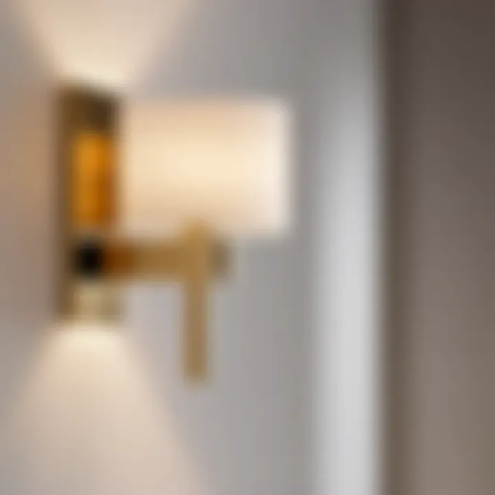 Sleek Simplicity: Enhancing Your Bedroom with a Minimalist Brass Sconce Minimalist Brass Sconce for Bedroom Decor