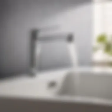 Sleek and Minimal Chrome Faucet Minimalist Chrome Faucet for Laundry Room Sink