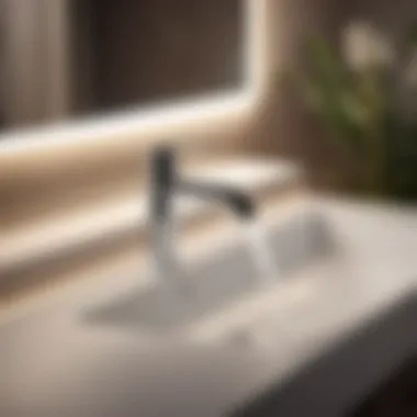 Minimalist Chrome Sink Faucet