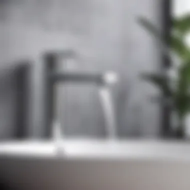 Modern Minimalism in Chrome Minimalist Chrome Tap Design