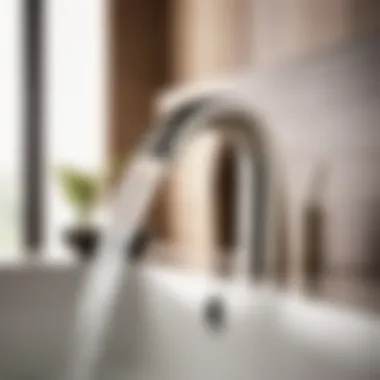 Sleek and Modern Eco-Friendly Faucet Aesthetics Minimalist Eco-Friendly Faucet Design