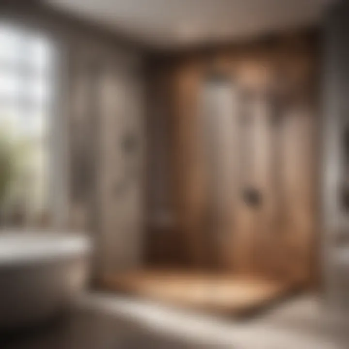 Minimalist Elegance Walk-in Shower Concept