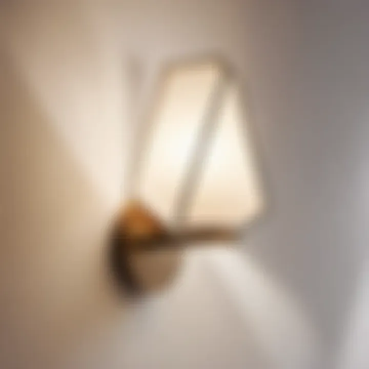 Minimalist Geometric Wall Light