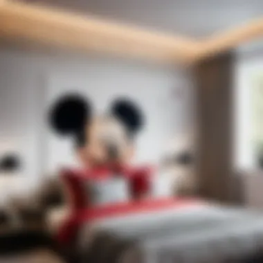 Minimalist Mickey Mouse Bedroom Decor