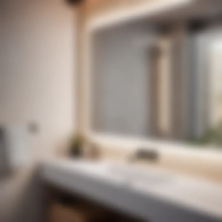 Sleek Contemporary Design Minimalist Modern Camper Bathroom Sign