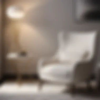 Sleek Modern Chair for Contemporary Appeal Minimalist Modern Chair in Guest Bedroom
