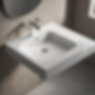 Minimalist and Sleek Kohler Bathroom Sink Fixture Design