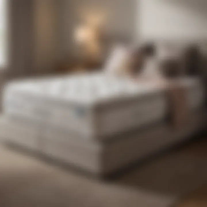 High-Density Support System in Minimalist Twin Mattress Minimalist twin mattress featuring high-density support system