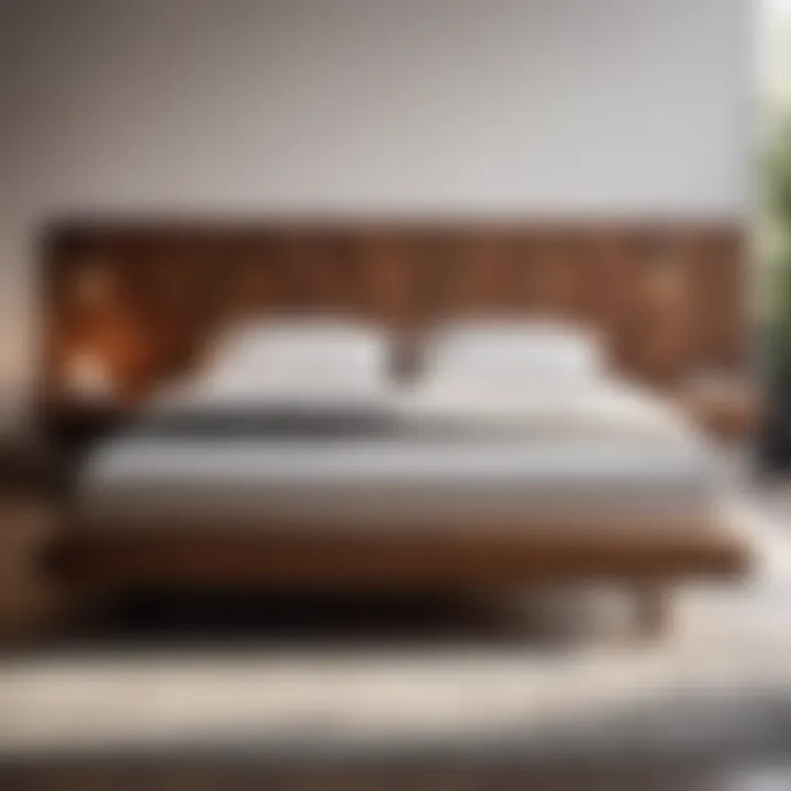 Contemporary Minimalist Wooden Bed Frame Minimalist Wooden Bed Frame