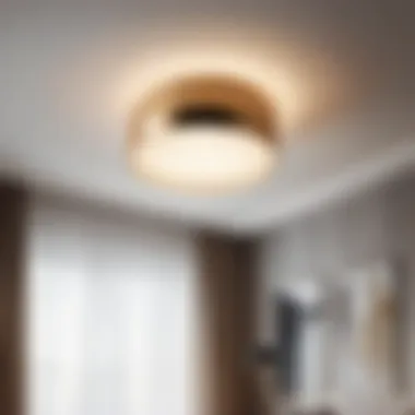 Minimalistic Geometric Ceiling Lamp