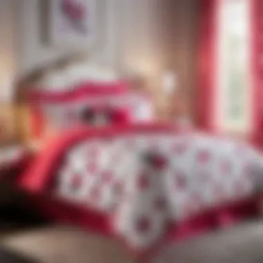 Opulent Minnie Mouse Bedding Touch Minnie Mouse Themed Luxurious Bedding