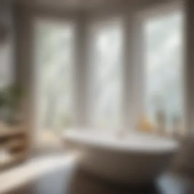 Misty Mornings - Bathroom Paint Color Inspiration