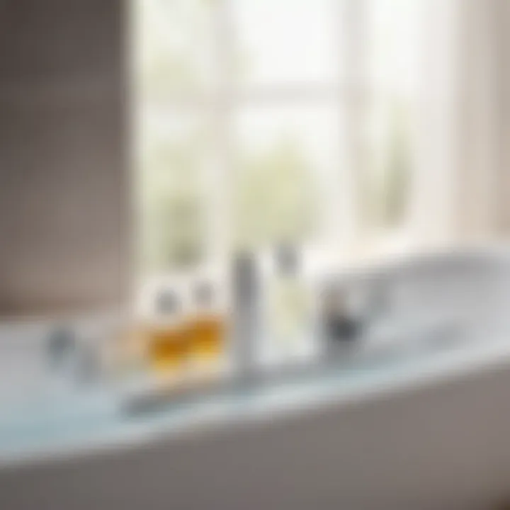 Modern Acrylic Bathtub Caddy