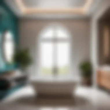 Minimalist Chic with 72-Inch Alcove Bathtub Sleek and modern 72-inch alcove bathtub in a minimalist bathroom setting