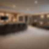 Modern Basement Finish