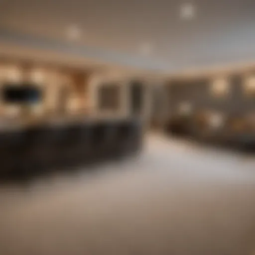 Modern Basement Finish