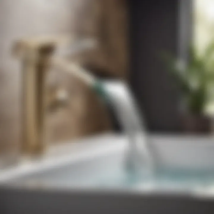Luxurious Modern Bath Faucet with Waterfall Design