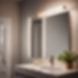 Modern Bathroom Fan with Heat Lamp