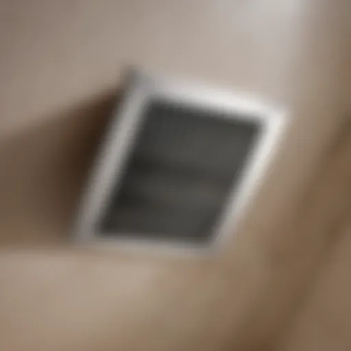 Modern Bathroom Fan Vent Cover Design