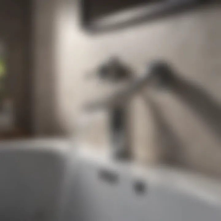 Modern bathroom faucet outlet in elegant design
