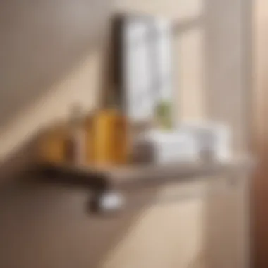 Sleek and Stylish Modern Bathroom Shelf Design
