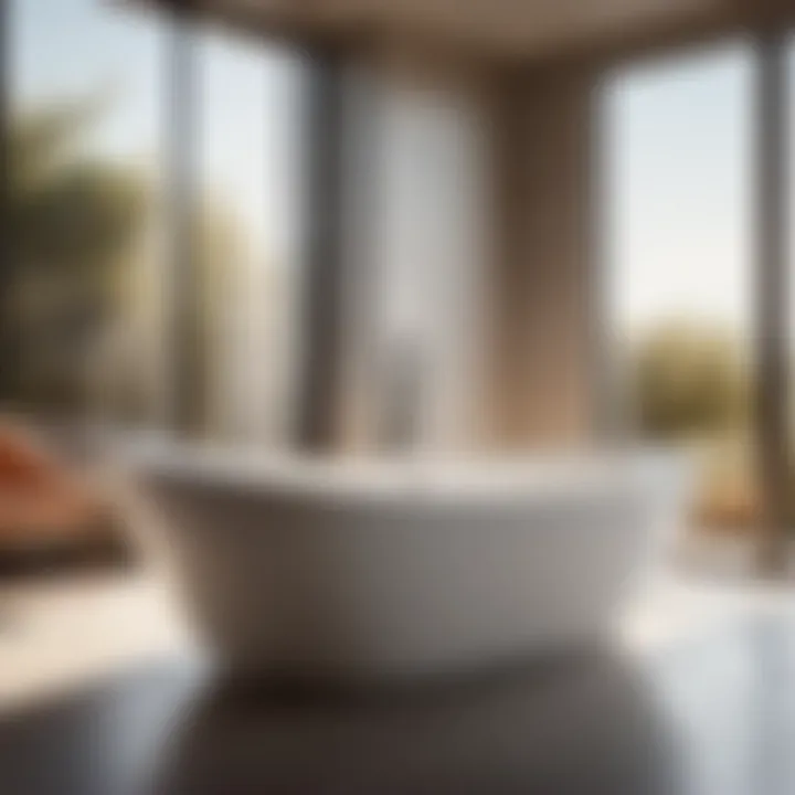 Modern 80-Inch Bathtub with Minimalist Design