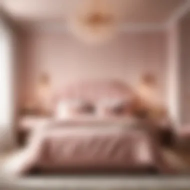 Modern Bedroom with Blush Pink Hues