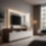 Modern Bedroom Furniture Set with Hidden Storage