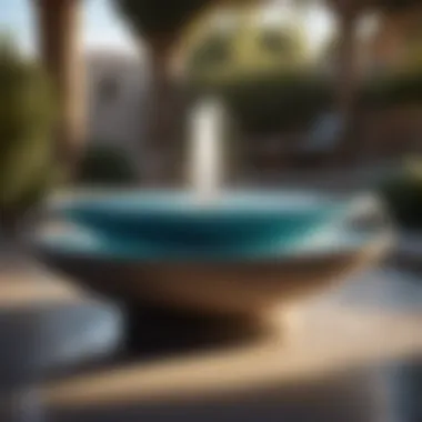 Sleek Fountain Design