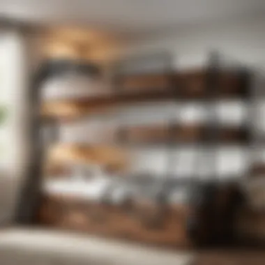 Modern Bunk Bed Design with Storage