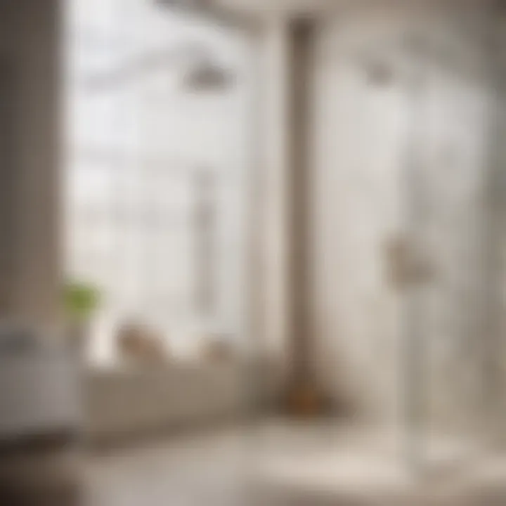 Modern ceramic shower tile