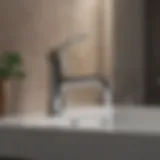 Elegance in Every Drop - Modern Chrome Faucet Modern Chrome Faucet