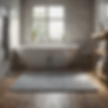 Enhance Your Heated Floors with a Modern Bath Mat Design Modern Bath Mat Design for Heated Floors