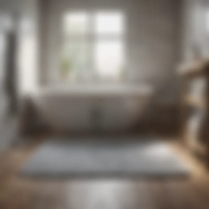 Enhance Your Heated Floors with a Modern Bath Mat Design Modern Bath Mat Design for Heated Floors