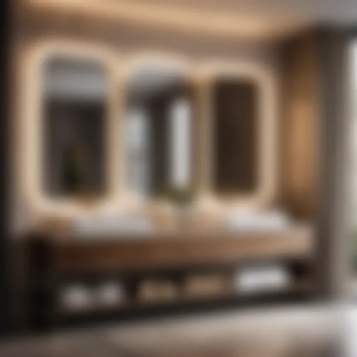 Sleek Contemporary Aesthetic Modern Design Vanity
