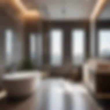 Sleek and Contemporary Ensuite Bathroom Modern Ensuite Bathroom Design