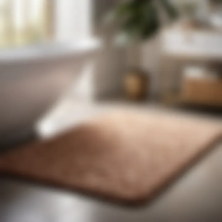 Modern Geometric Bath Mat