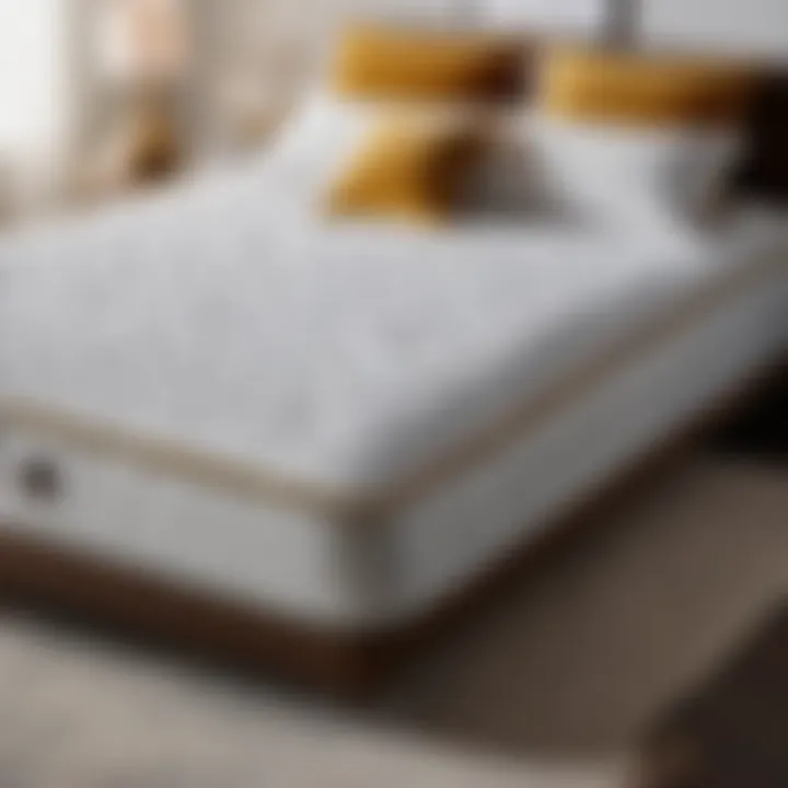 Modern geometric twin mattress cover design