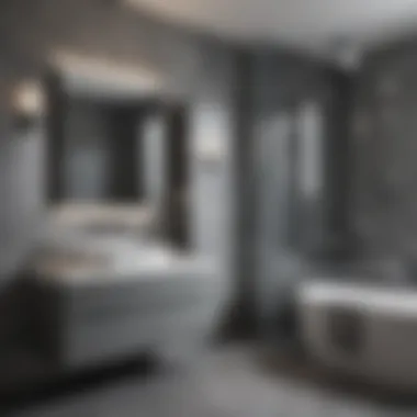 Modern Grey Bathroom Decor