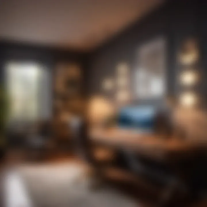 Modern Home Office Lighting Fixture