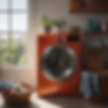 Colorful laundry baskets that enhance home decor