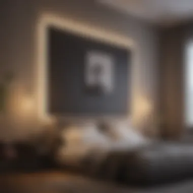 Innovative Smart Lighting Innovative smart lighting features in a contemporary setting
