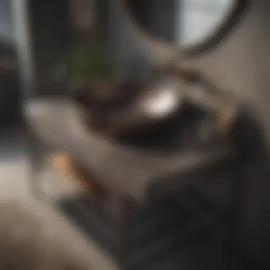 Industrial Chic: Metal Base for Contemporary Vanities Modern Metal Bathroom Vanity Bottom