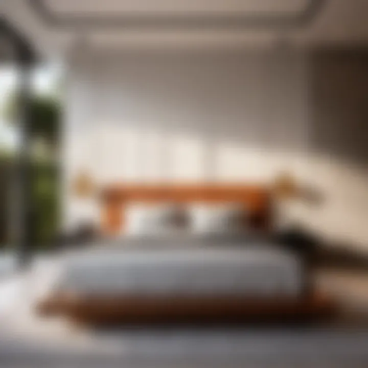 Sleek Contemporary Design Modern minimalist bedroom decor in Los Angeles