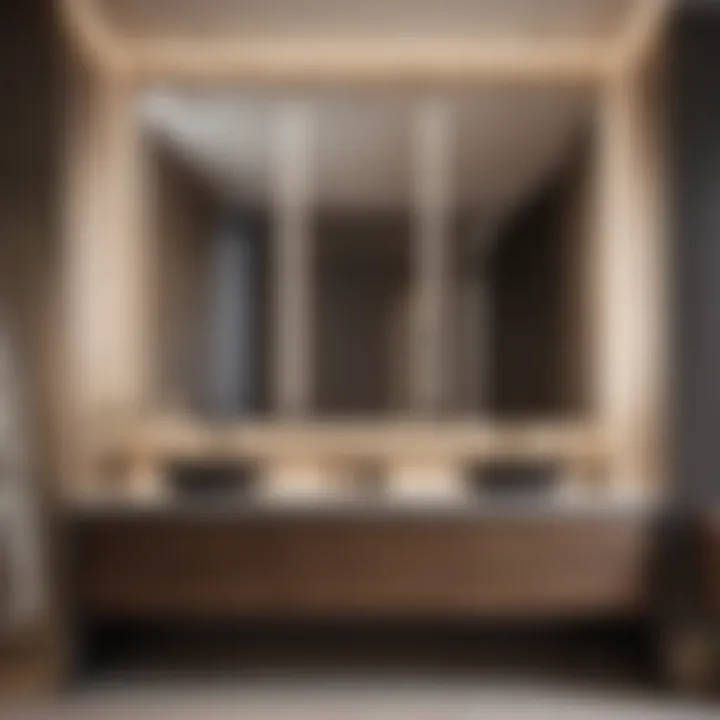 Modern Minimalist Double Sink Vanity