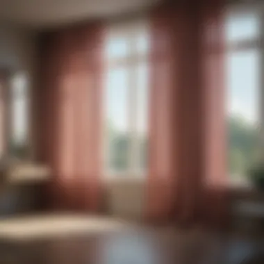 Sleek and Contemporary Curtain Aesthetic Modern Minimalist Kitchen Curtain Design
