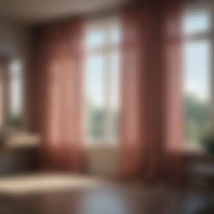 Sleek and Contemporary Curtain Aesthetic Modern Minimalist Kitchen Curtain Design